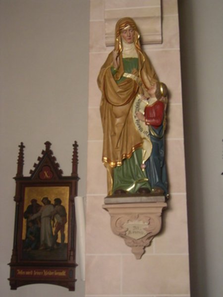 Hl. Anna (Mutter Marias) mit Maria