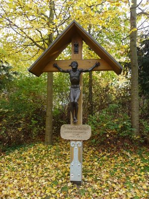 Das Kreuz am "Franzosengrab"