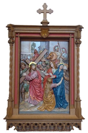 Station IV: Jesus begegnet seiner Mutter