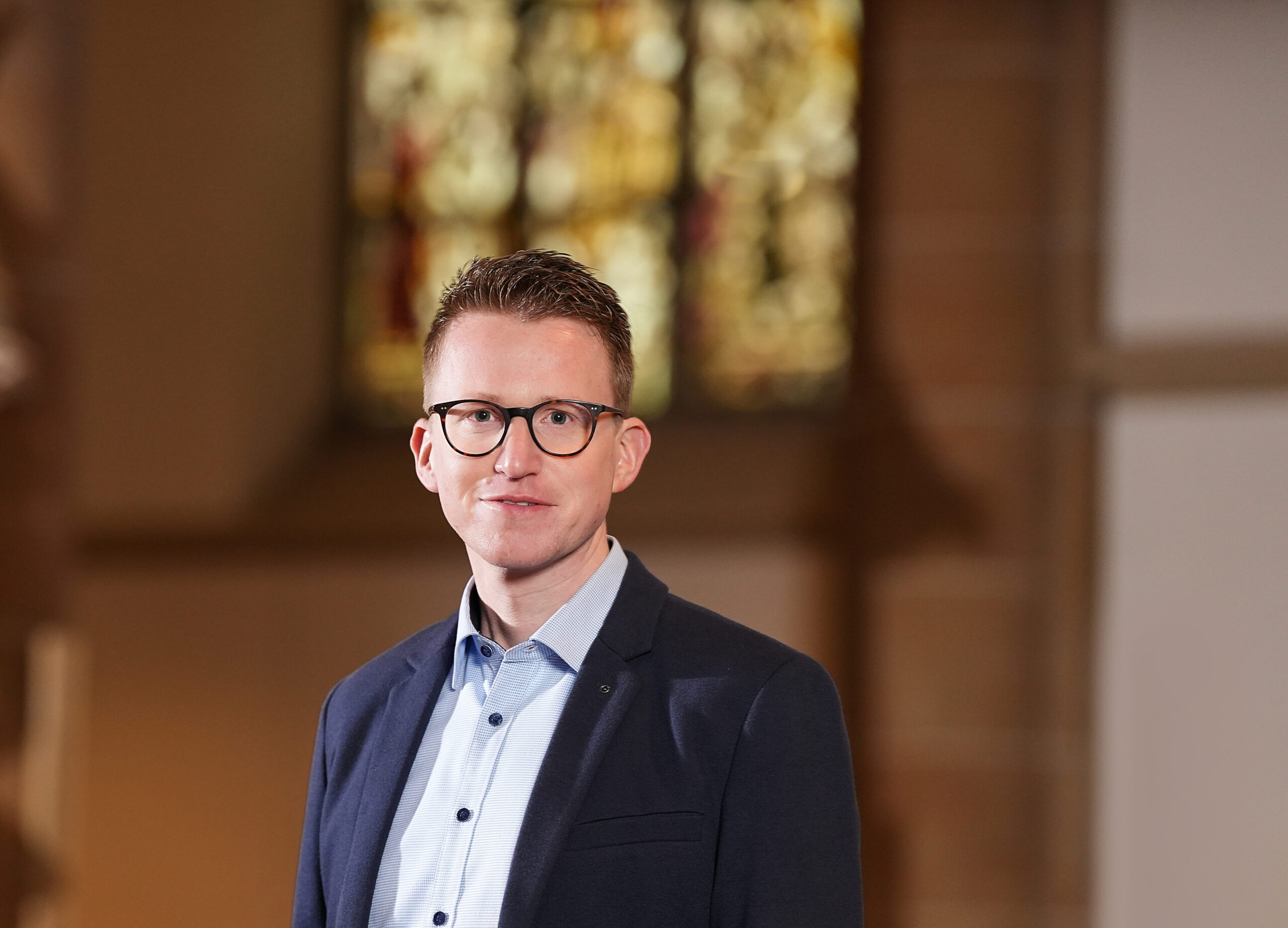 Verwaltungsleiter Tobias Stork