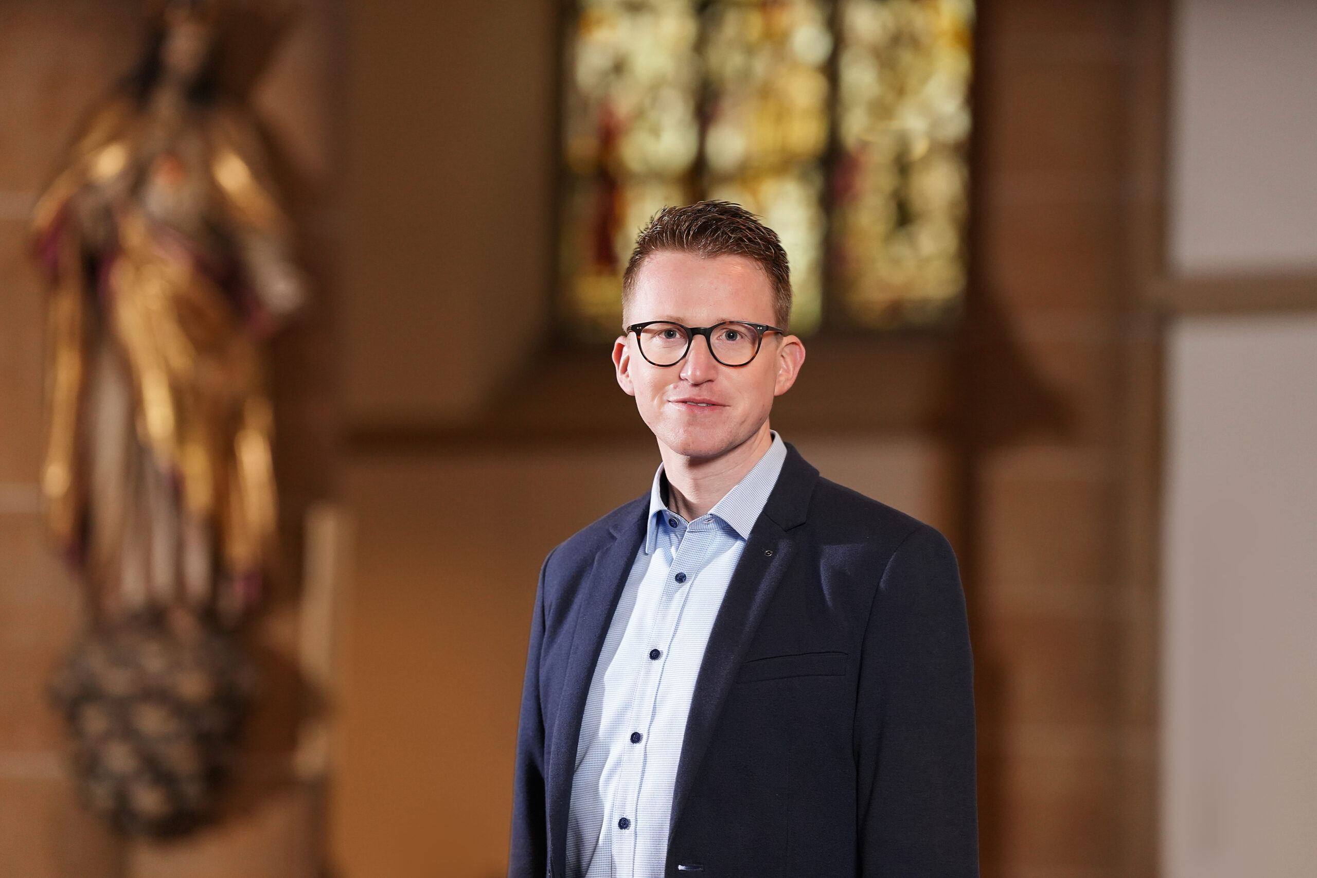 Verwaltungsleiter Tobias Stork