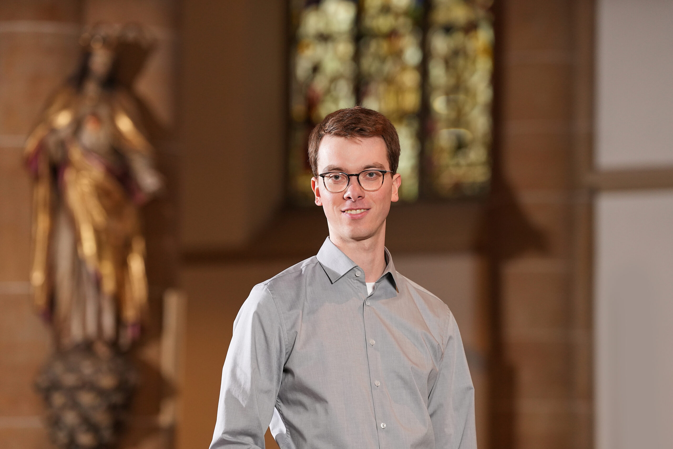 Kirchenmusiker Simon Brüggeshemke