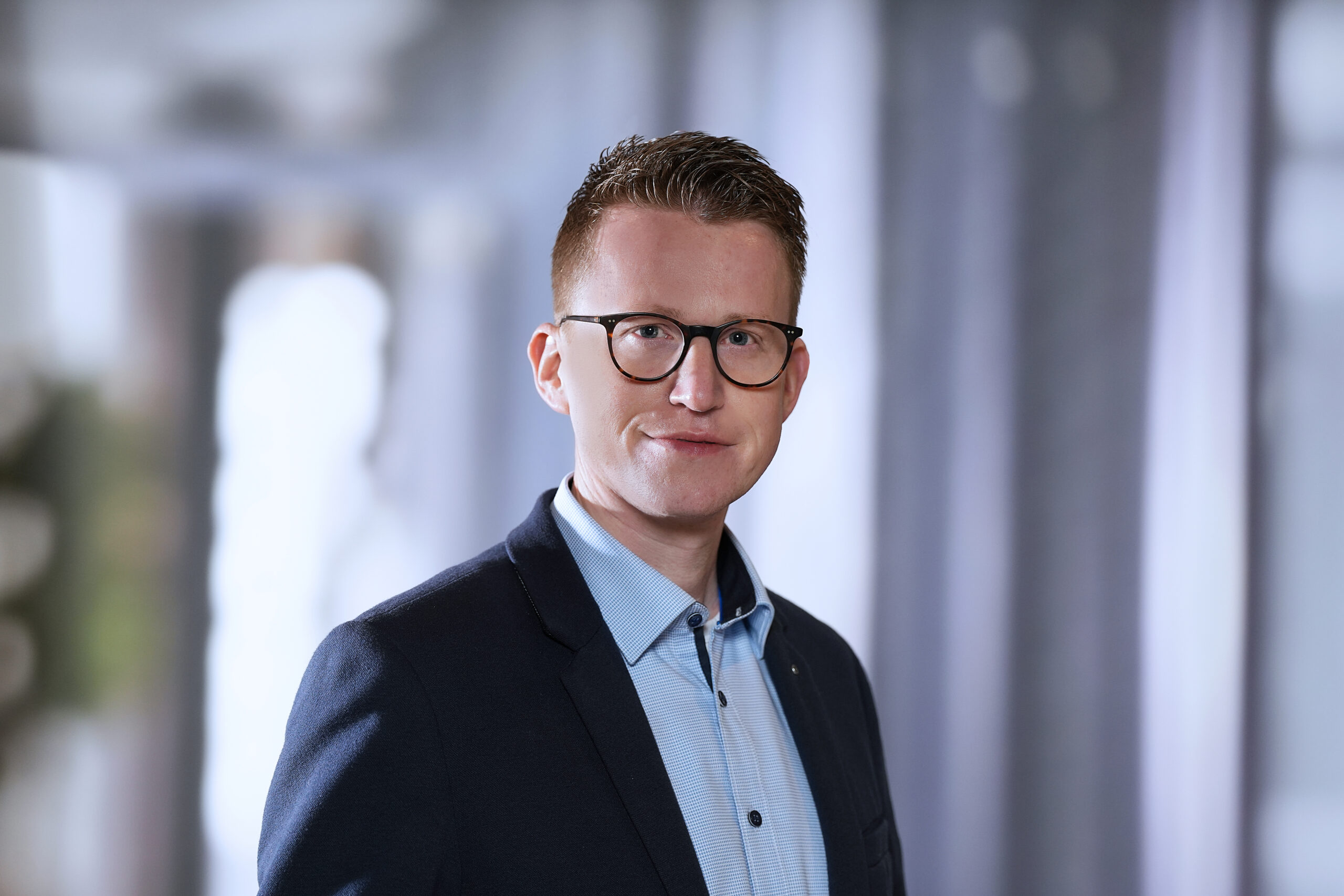 Verwaltungsleiter Tobias Stork