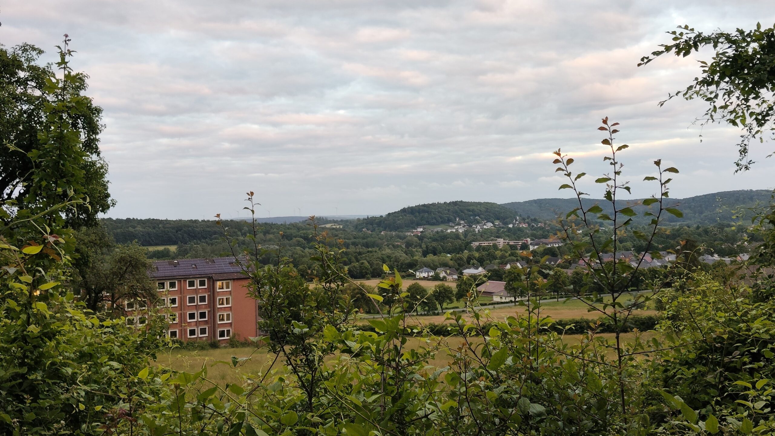 Ein traumhafter Blick auf Bad Driburg
