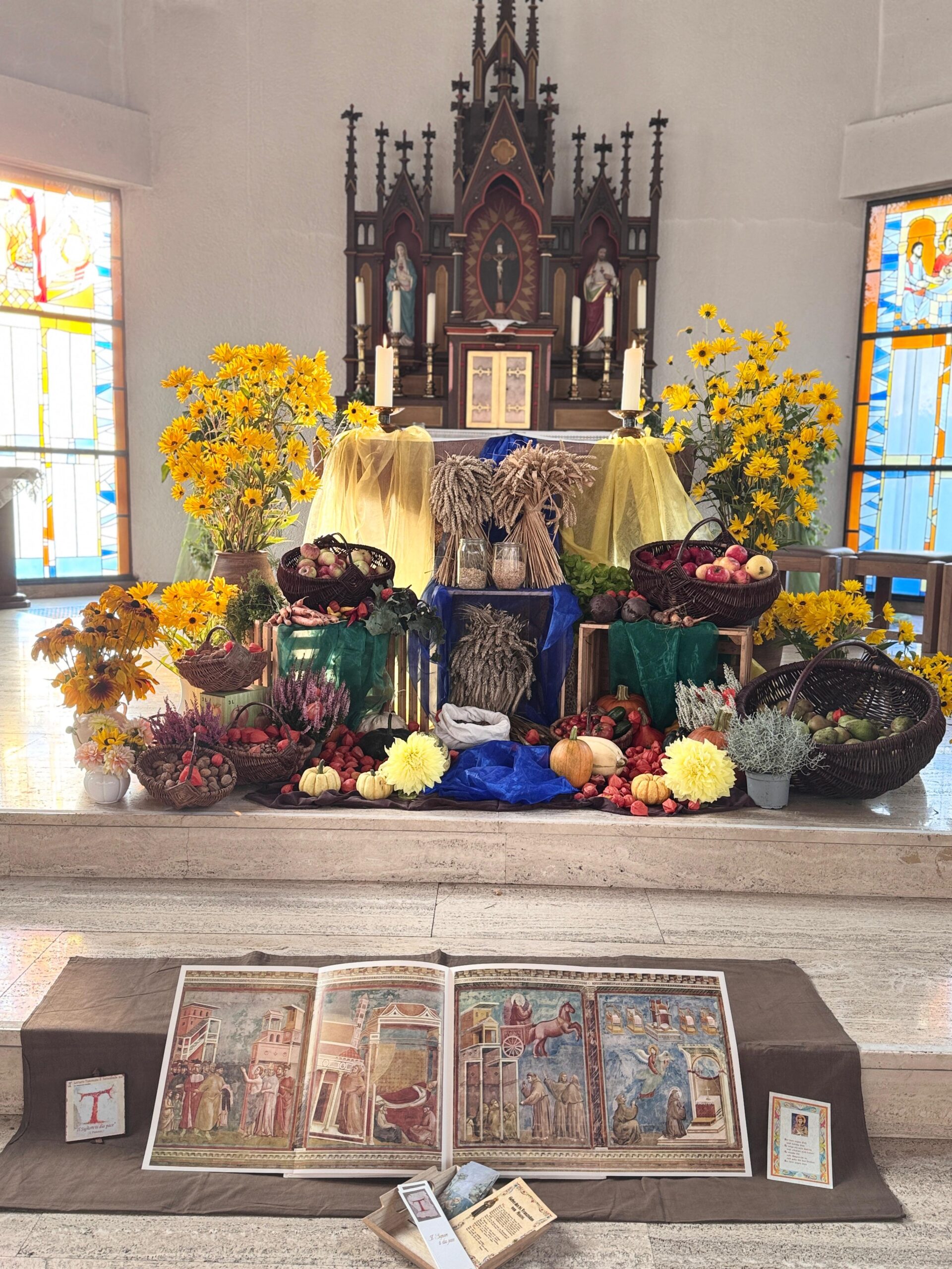 Wunderbar empfangen in der Kirche St. Johannes Nepomuk in Langeland!