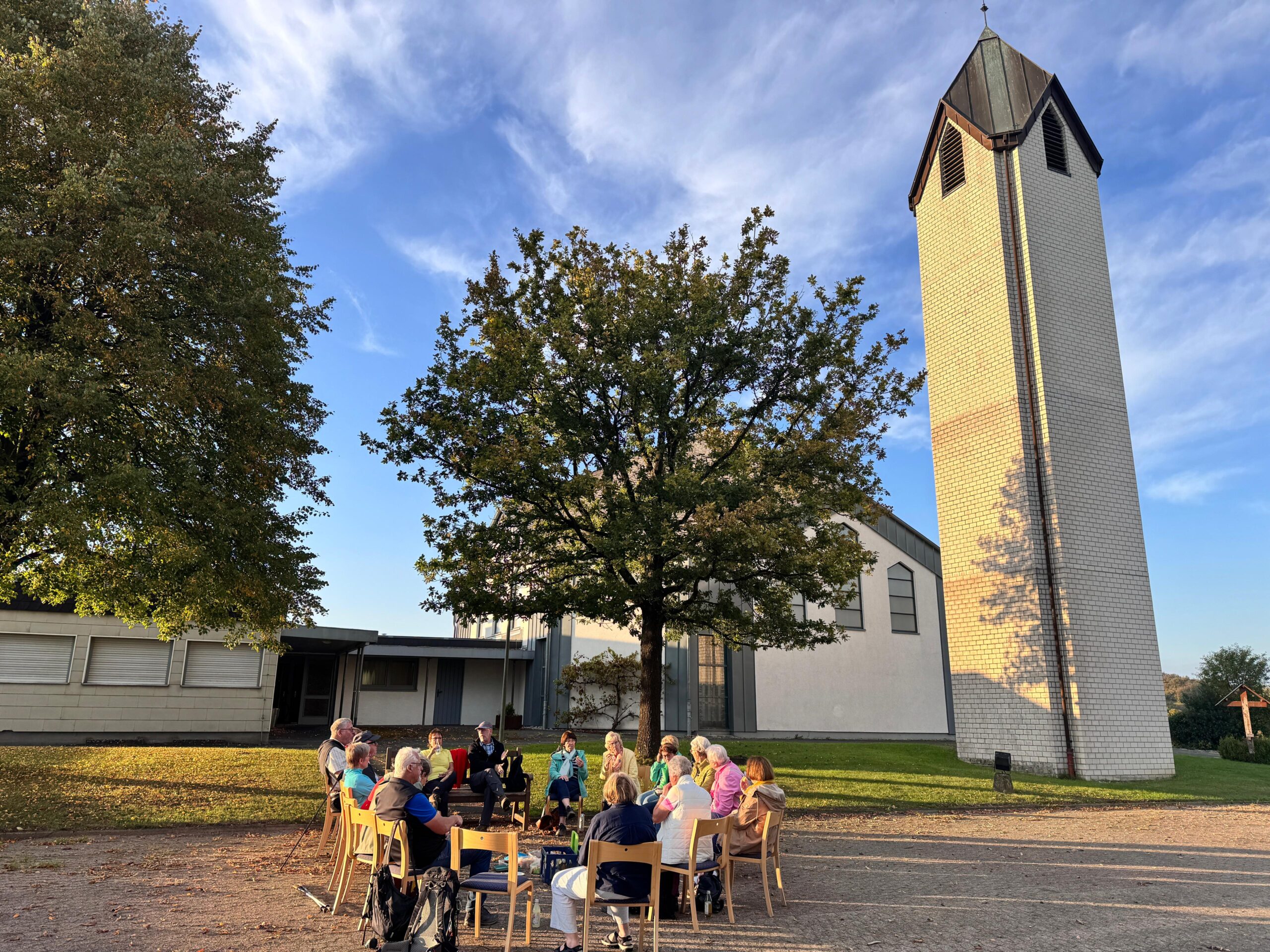 Gemütlicher Ausklang in der Abendsonne