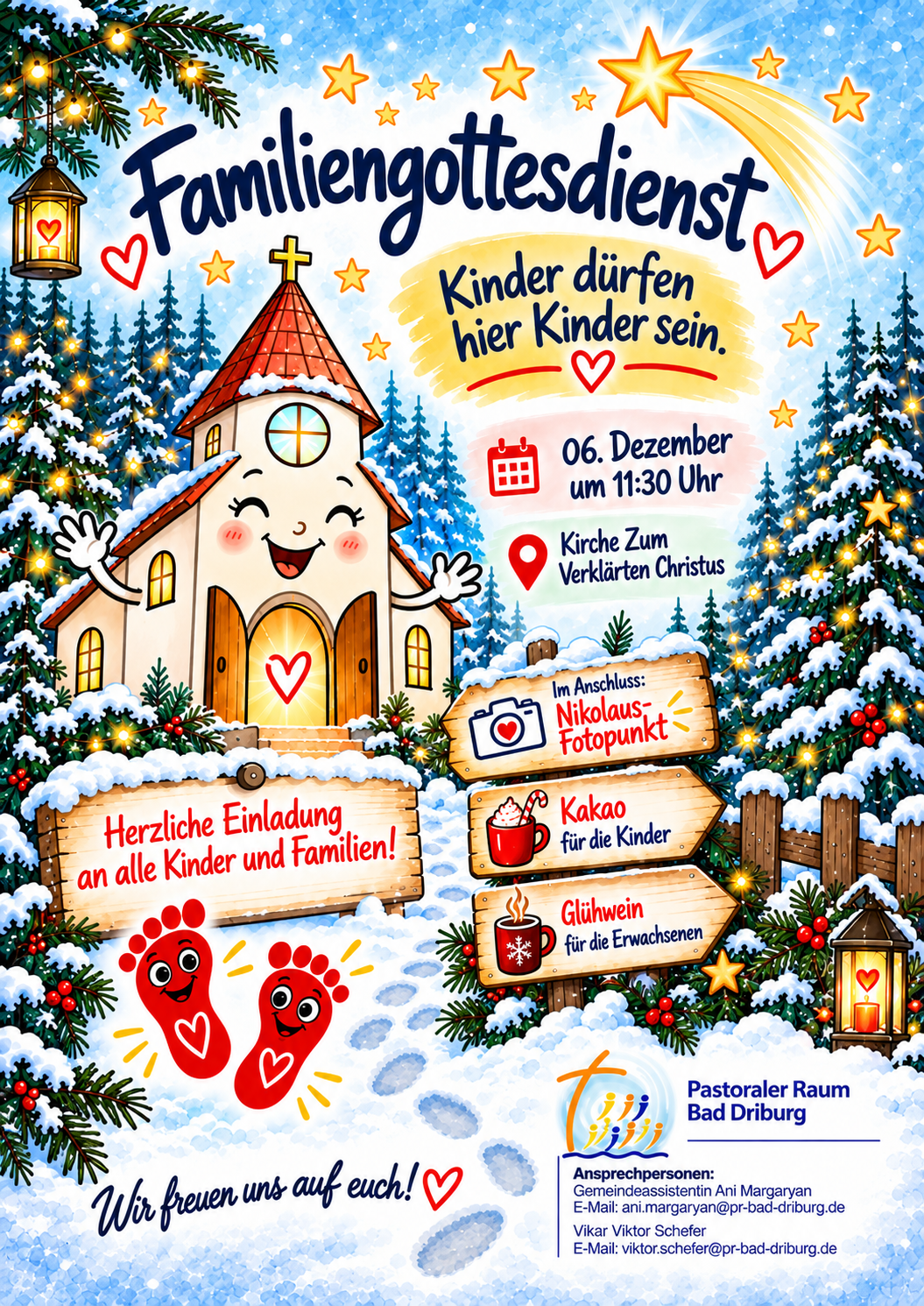 Plakat Familiengottesdienst